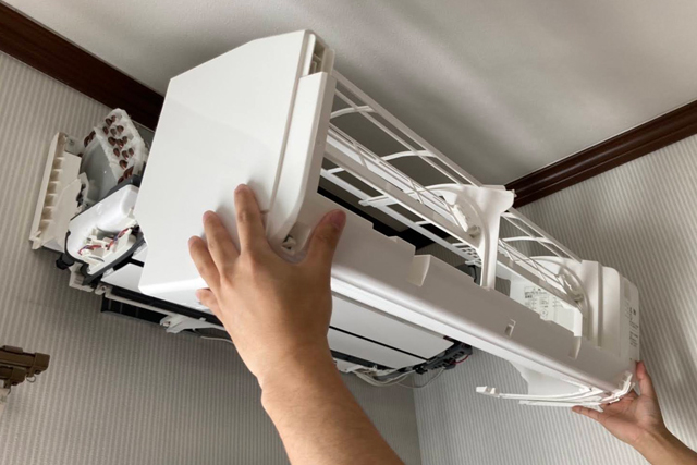 2 本体の分解、養生