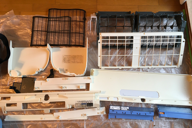 4 カバーや部品の洗浄