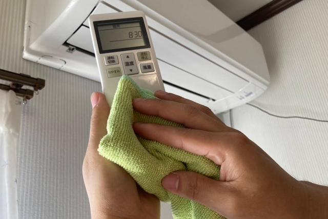 5 本体の組み立て、運転確認、リモコンの清掃、お片付け