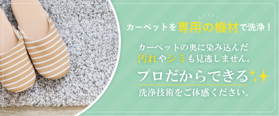 カーペットクリーニング