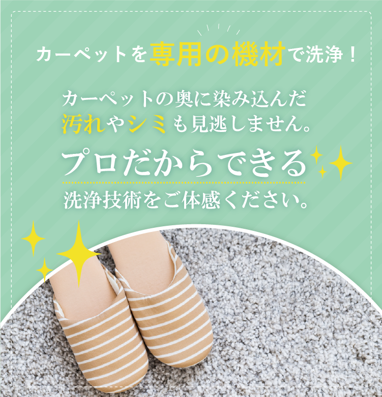 カーペットクリーニング