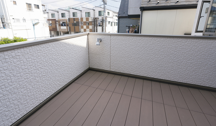 ベランダ　10㎡以上、20㎡未満