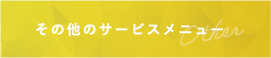 その他のサービスメニュー