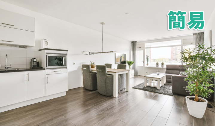 簡易清掃 25㎡以上 1㎡あたり